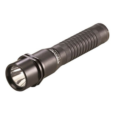 Streamlight 74353 Strion  375/175/80 Lumens C4 LED Aluminum Black Lithium Ion with 120V AC/12V DC Smart Charger &amp; PiggyBack Holder