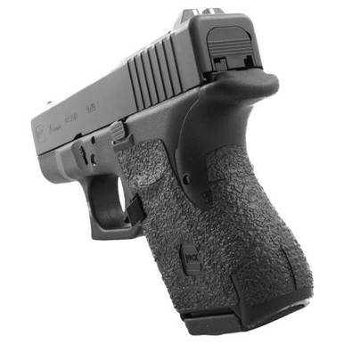 Talon Grips 117R Adhesive Grip  fits Glock 26/27/28/33/39 Gen4 Medium Backstrap Black Textured Rubber