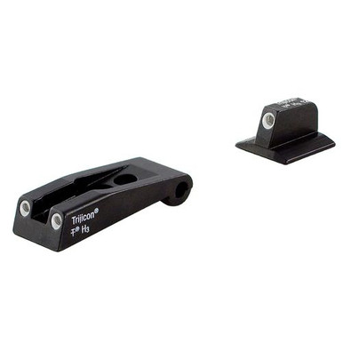 Trijicon 600590 Bright and Tough Night Sights Ruger SR9/SR40/SR45 Tritium Green w/White Outline Black