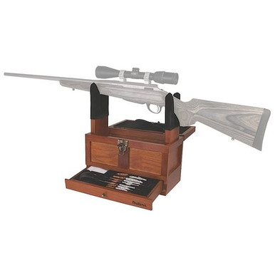 Outers 70084 Universal Wooden Chest Multi-Caliber Rifle/Shotgun/Pistol 25 Pieces