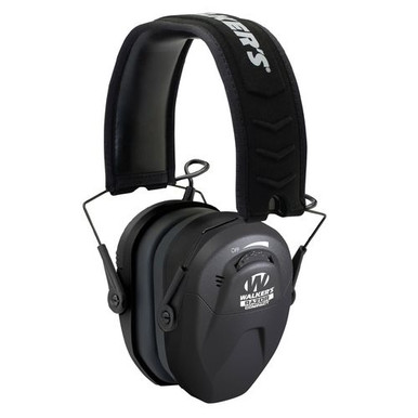 Walkers GWPCRSEM Razor Compact Electronic Earmuff 23 dB Black for Women &amp; Children