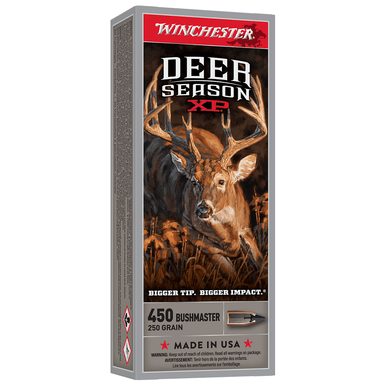 Winchester Ammo X450DS Deer Season XP 450 Bushmaster 250 gr Extreme Point 20 Per Box