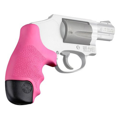 Hogue 60027 Tamer  S&amp;W Centennial w/Round Butt/Bodyguard w/Polymer Body Rubber Pink