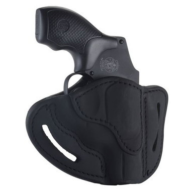 1791 Gunleather RVH1SBLR RVH1Ruger LCR/S&amp;W J-Frame Black Leather