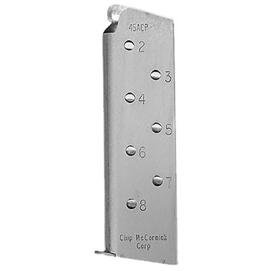 CMC Products 14110 1911 Match Grade  45 ACP 1911 Government 8rd Stainless Detachable