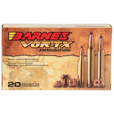 Barnes Bullets 21538 VOR-TX Rifle  300 Win Mag 180 gr Tipped TSX Boat Tail 20 Bx/ 10 Cs