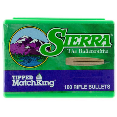 Sierra 7430 Tipped MatchKing 6.5mm .264 130 GR Tipped MatchKing 100 Box
