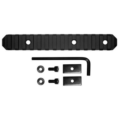 Grovtec US Inc GTSW191 Picatinny Rail Stock AR 
Black Hardcoat Anodized