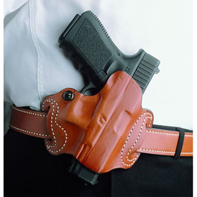 Desantis Gunhide 086BAE1Z0 Mini Slide  Belt Fits Glock 17/19/22/23/26/27/31/32/33/36 Leather Black
