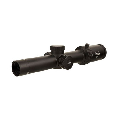 Trijicon 2900009 Credo HX  1-4x 24mm Obj 95-24.2 ft @ 100 Yards FOV 30mm Tube Matte Black Finish Illuminated Red Duplex