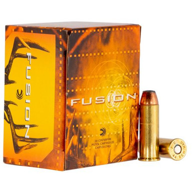 Federal F44SF1 Fusion  44 Rem Mag 240 gr Fusion Soft Point 20 Bx/ 10 Cs