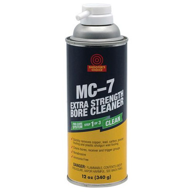 Shooters Choice MC7XT MC7XT Extra Strength Bore Cleaner 12 oz Foam
