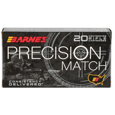 Barnes Bullets 30742 Precision Match  260 Rem 140 gr Open Tip Match Boat Tail 20 Bx/ 10 Cs