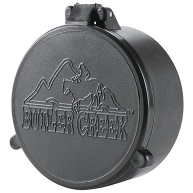 Butler Creek 30250 Flip-Open Scope Cover Objective Lens 45.70mm Slip On Polymer Black