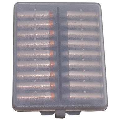 MTM W183841 Handgun Ammo Wallet  38 Special,357 Mag 18 Rounds Clear Smoke Polyethylene