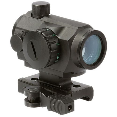 Aim Sports RQDT125L Micro Dot 1x 20mm 4 MOA Dual Illuminated Red/Green Dot CR2032 Lithium Black with 1/3 Co-Witness