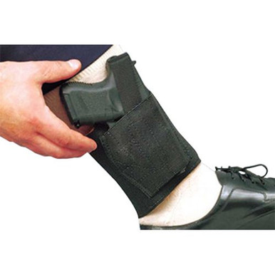 Desantis Gunhide 062BAE1Z0 Apache  Ankle Fits Glock 26/27 Elastic Black