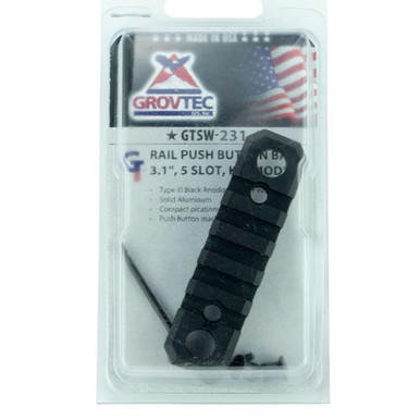 Grovtec US Inc GTSW231 Picatinny Rail KeyMod 
Black Hardcoat Anodized