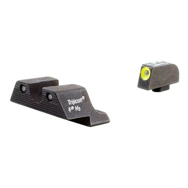 Trijicon 600540 HD Night Sights  
Fits Glock 17/17L/19/22-28/31-35/37-39 Tritium Green w/Yellow Outline Front Tritium Green w/Black Outline Rear