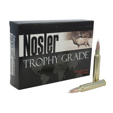 Nosler 60110 Trophy Grade Long Range 26 Nosler 129 gr AccuBond Long Range 20 Bx/ 10 Cs
