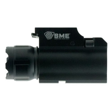 SME SMEWL Tactical Handgun Light Rail Mount White Cree LED 250 Lumens CR123 Battery Black Aluminum