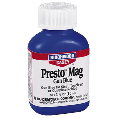 Birchwood Casey 13525 Presto Mag Liquid Gun Blue 3 oz Jar