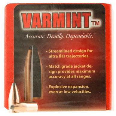 Hornady 2230 Traditional Varmint 22 Cal .224 45 gr Round Nose 100 Per Box