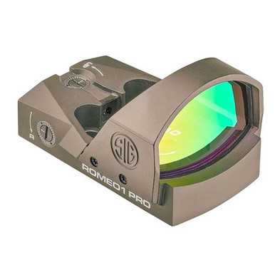 Sig Sauer Romeo1Pro Reflex Sight 1x30mm 6MOA FDE