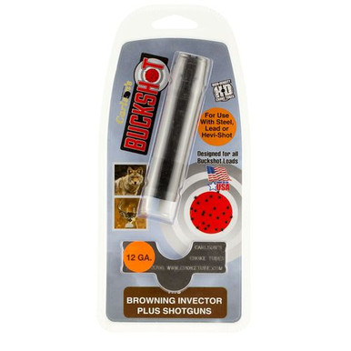 Carlsons 18899 Buckshot  Invector Plus 12 Gauge 17-4 Stainless Steel Black Ported