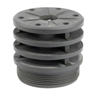 SilencerCo AC2081 Bravo Anchor Brake 458 Caliber Black Aluminum