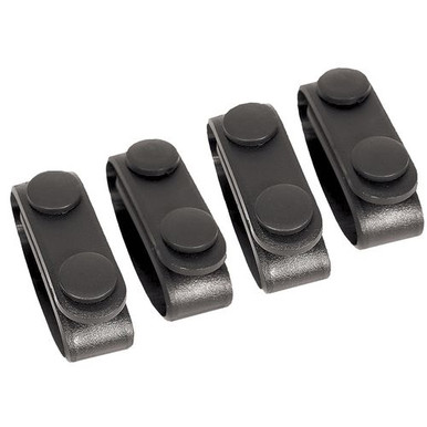 Blackhawk 44B300BK Belt Keeper Set of 4 Black Nylon