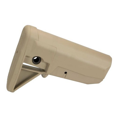 Bravo GFSMOD0FDE BCMGunfighter Stock Assembly Mod 0 Poylmer Flat Dark Earth