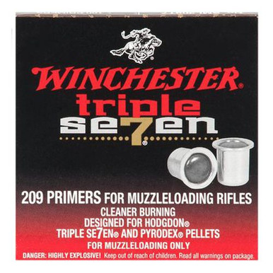 Winchester Muzzleloading SML209T7 209 Triple Seven Muzzleloading Primers  209 100 Per Box