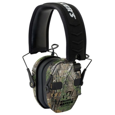 Walkers GWPRSEQMCMO Razor Slim Quad Electronic Earmuff 23 dB Camo