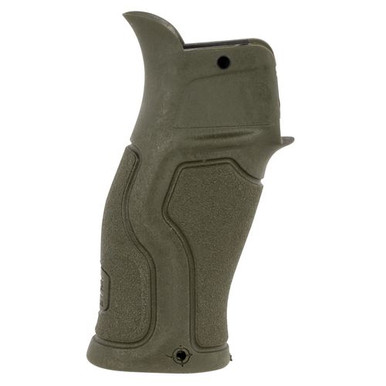 FAB Defense FX-GRADUSG Gradus  Pistol Grip Polymer/Rubber OD Green