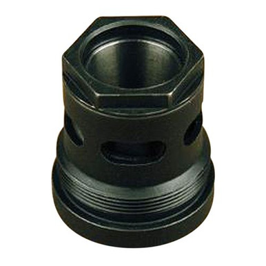 SilencerCo AC2447 3-Lug Mount 9mm Luger Black Steel