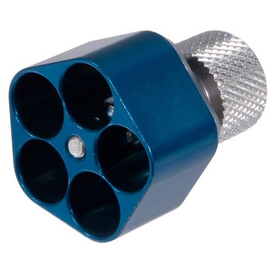 Pachmayr 02650 Competition Speedloader S&amp;W J Frame Only  Aluminum Blue