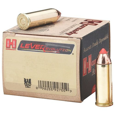 Hornady 92755 LEVERevolution  357 Mag 140 gr Flex Tip eXpanding 25 Bx/ 10 Cs