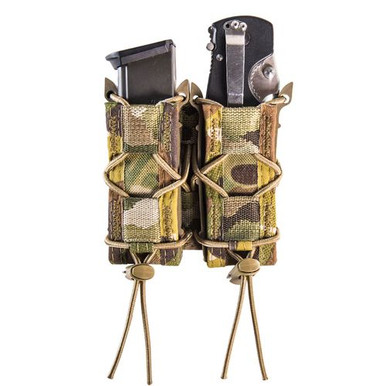 HIGH SPEED GEAR 13PT12MC TACO Double Pistol Adjustable Belt Mount Cordura/Polymer MultiCam