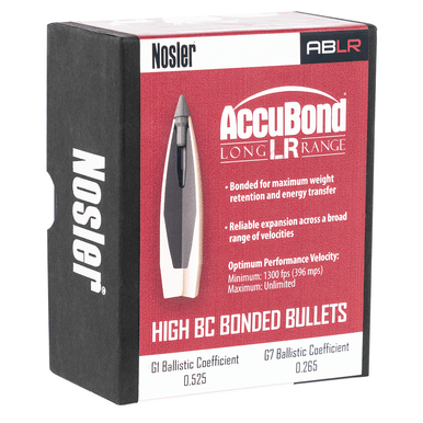 Nosler 58455 AccuBond Long Range 30 Caliber .308 168 GR Spitzer Point 100 Box
