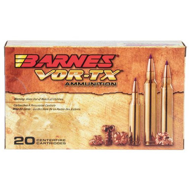 Barnes Bullets 21542 VOR-TX Rifle  338 Win Mag 225 gr Tipped TSX Boat Tail 20 Bx/ 10 Cs