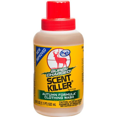 Wildlife Research 585 Scent Killer Clothing Wash 
Odor Eliminator Odorless 18 oz