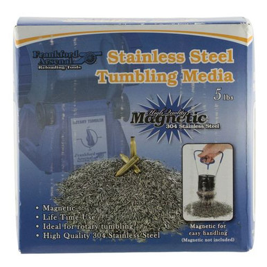 Frankford Arsenal 909191 Stainless Steel Pins Tumbling Media Universal 5 lbs