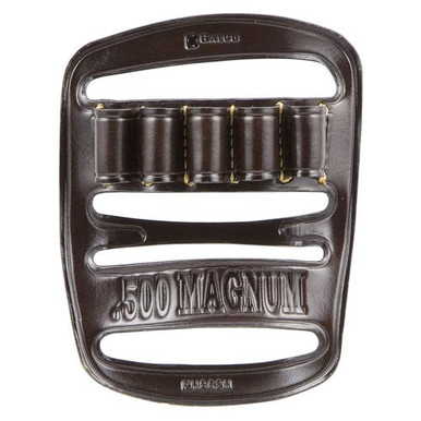 Galco KHB62H Kodiak Bandolier 500 S&amp;W Mag 5 Rounds Havana Brown Leather