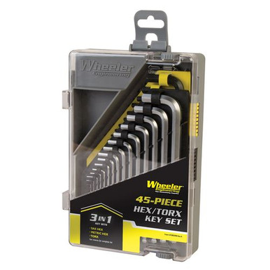 Wheeler 1081959 45 Pc Hex and Torx Set 45 Pc Hex and Torx Set