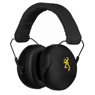 Browning 12682 Buckmark II  Earmuff 26 dB Black