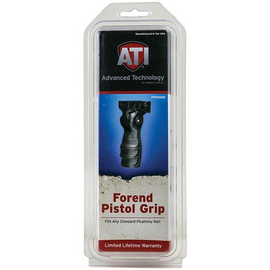 Advanced Technology FPG0100 AR15  Forend Grip Textured Black Polymer