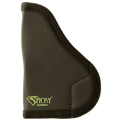 Sticky Holsters SM1NAA SM-1  NAA Black Widow Latex Free Synthetic Rubber Black w/Green Logo