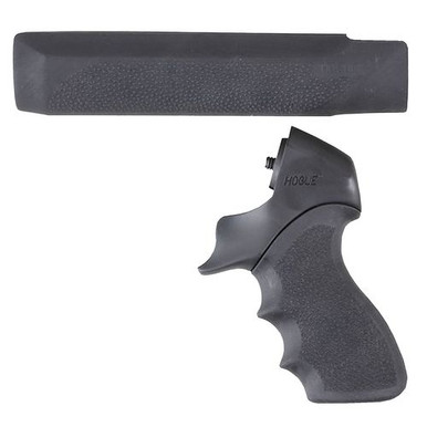 Hogue 05015 OverMolded Tamer Shotgun Pistol Grip/Forend Mossberg 500 Rubber Black