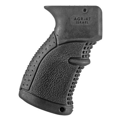 FAB DEFENSE FX-AGR47B AGR-47 Ergonomic Pistol Grip AK-47/74 Polymer with Over-Molded Rubber Black